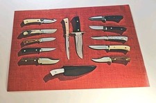 Vintage 1970's Davis Brothers Knives Camden South Carolina Giant Postcard Knife picture