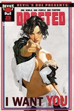 Pre-Order Devils Due Presents Drafted #1 (One Shot) Cover B Joel H Herrera Varia picture