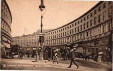 Tuck's Vintage Postcard - London England The Quadrant Regent Street View picture