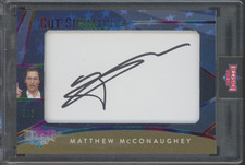 #/5 Matthew McConaughey Autograph 1ST EVER Auto Decision WOLF OF WALL STREET picture