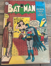 Batman #87 DC Comics 1954 Golden Age Joker Appearance Batman Falls in Love picture