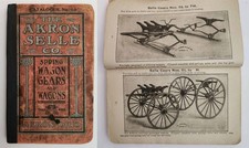 1906 antique SPRING WAGON CARRIAGE GEARS CATALOG akron oh AKRON-SELLE CO picture