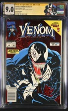 Venom Lethal Protector #1 CGC 9.0 SIGNED & SKETCH Sam De La Rosa Custom Label. picture