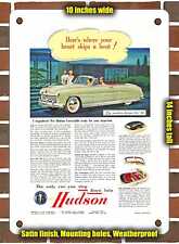 METAL SIGN - 1949 Hudson Convertible 2 - 10x14 Inches picture