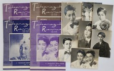 1952 vintage TAKARAZUKA REVUE JAPAN OPERA PROGRAMS + SIGNED ACTRESS PHOTOS picture