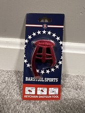 Barstool Sports Keychain Shotgun Tool Drinking Game Beer Bottle Opener Gift picture