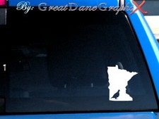 Minnesota Grouse Hunting State Vinyl Decal Sticker / Color - HIGH QUALITY picture