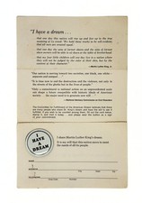 Committee for Fulfillment of the American Dream / Drop title I Have a Dream… picture