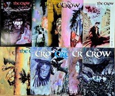 The Crow IMAGE Complete Run 1999, #1-10 + #1B McFarlane Cover, Range VF+ to NM picture