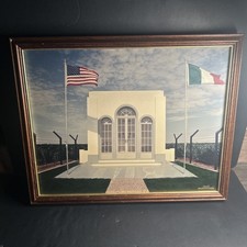 Artwork depicts the historic Italian POW Chapel at Camp Hereford In Hereford Tex picture