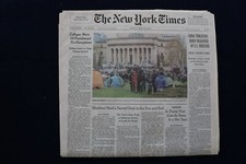 2024 APRIL 19 NEW YORK TIMES - CHINA THREATENS BIDEN MAKEOVER OF U.S. INDUSTRY picture