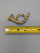 American Civil War Federal Hardee Hat Bugle Emblem picture