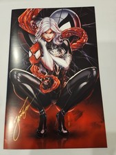 I Make Boys Cry #1 Jamie Tyndall Blackcat Venom Cosplay Signed W COA picture
