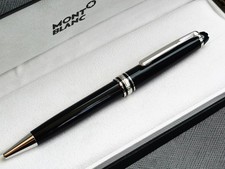 Montblanc Platinum Finish Meisterstuck Classique Luxury Ballpoint Pen 164 picture