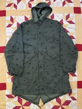 Vintage 80s US Army Desert Night Camo Fishtail Parka Medium New Old Stock picture