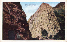 Ogden Utah UT The Narrows Entrance to the Canyon 1941 PM Postcard picture