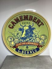 Camembert Cordon Bleu Vintage Collectible Plate Display picture