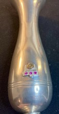 C&P Telephone Employee Service Award Stieff Pewter Bud Vase W/3 Rubies 1964-1969 picture