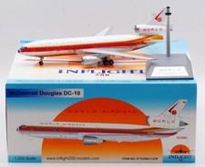 Inflight IF103WA1123P World Airways Douglas DC-10-30 N108WA Diecast 1/200 Model picture