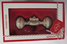 NEW LENOX 2020 ANUAL BABY'S 1ST FIRST CHRISTMAS RATTLE ORNAMENT 890072 picture