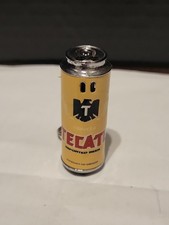 Vtg Tecate Beer Can Mini Lighter Keychain Empty Butane Refillable Works picture