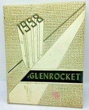 1958 Glen Rocket Glenrock Parkerton HS Year Book Annual Wyoming picture