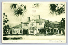 Postcard Williamsburg Lodge Williamsburg VA picture