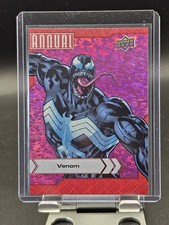 2022-23 Upper Deck Marvel Annual Magenta Sparkle Venom picture
