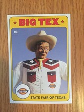 STATE FAIR OF TEXAS - 2013 BIG TEX OUTFIT STAT CARD, TEXAS STATE FAIR picture