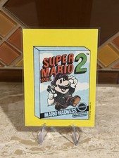 1989 Topps Nintendo Super Mario Bros 2 Mario Madness #1 Pack Fresh picture