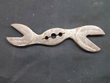 Antique Hawkeye 8” Double Ended Crocodile Alligator Threader Wrench Nicely Worn picture