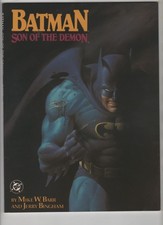 Batman Son the Demon GN, Jerry Bingham Cover & Art, 1st Print, NM 9.4, 1987 picture