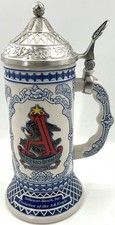 Anheuser Busch 2001 Evolution of A & Eagle FIRST EDITION Collector's Club Stein picture
