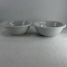 2 Vintage Tom’s Diner By Oneida Authentic Restaurant Grade Porcelain 51/2” Bowls picture