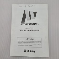Atomiswave King of Fighters arcade owner's manual picture