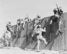 Camp Edwards MA Wall Training 8x10 Glossy Photo Print WWII HT4136299 picture