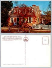 Brush-Everard House Williamsburg Virginia Postcard picture