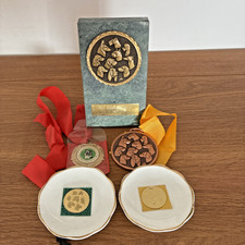 VINTAGE DOG MEDALS-St EDWARDS DTC '1st'-LeicsGSD OBEDIENCE 3rd-S. BORDER COLLIE picture
