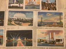 (10) Different Post Cards from the 1933 Chicago World's Fair very Nice UNUSED picture