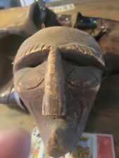 Turtle Tribal Mask It Is Light Weight  The Wood Is Soft It Has Distinctive Mark picture
