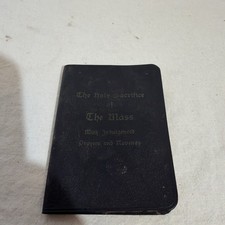 Vintage 1958 The Holy Sacrifice of the Mass Catholic Prayer Book St Francis picture