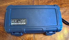 Herf-A-Dor by Humi-Care Hard Cigar Travel Case - Black Hard Cigar Case picture