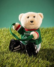 STARBUCKS  WORLD CUP 2026 TEDDY BEAR MEXICO VERY CUTE CUP NOT INCLUDED picture