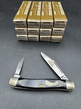 NEW VTG MAC TOOLS IMPERIAL PK41P4 FRONTIER KNIFE DOUBLE BLADE BLACK USA 1975 BOX picture