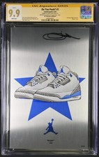 Do You Pooh? Air Jordan, Signed METAL Cover by Sajad Shah Minty 9.9 CGC picture