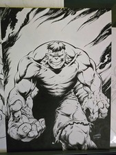 Hulk Original Comic Art By Chris 