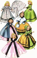 Vintage Doll Clothes PATTERN 2397 for 20 inch Revlon Toni Sweet Sue Cindy picture