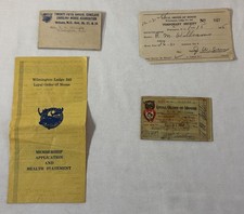 lot of 1950s Wilmington NC LOYAL ORDER OF MOOSE ephemera picture