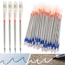 54 Pcs Leather Marking Pen Silver Fabric Markers Pen Set Markers Refills Sewing picture