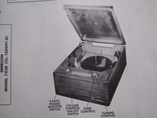 EMERSON 703B PHONOGRAPH PHOTOFACT picture